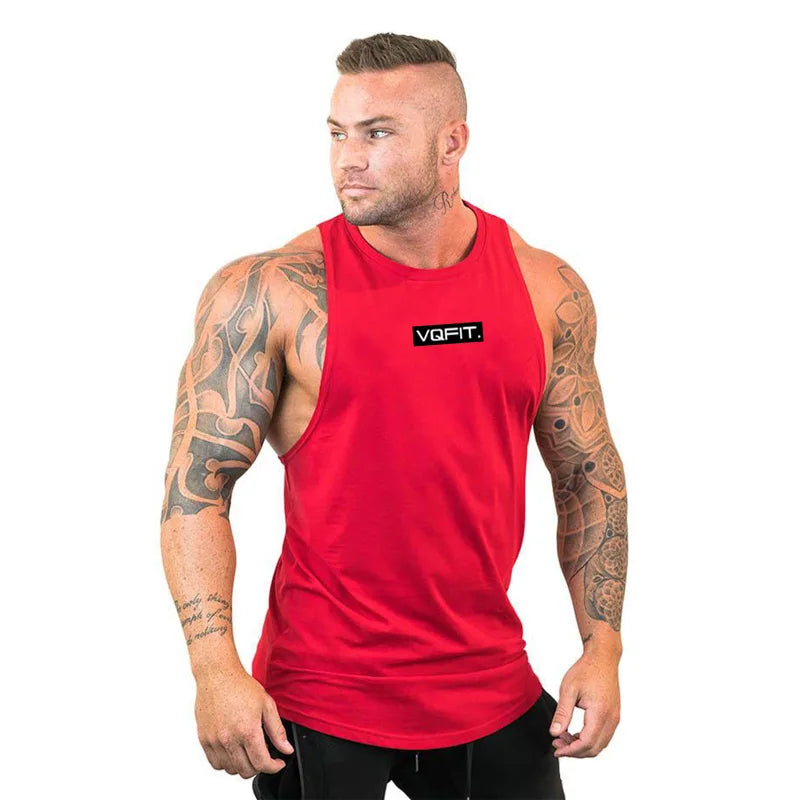 Brand Gyms Clothing Mens Bodybuilding Hooded Tank Top Cotton Sleeveless Vest Sweatshirt Fitness Workout Sportswear Tops Male